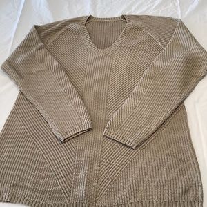 Knit Blend Textured Pullover